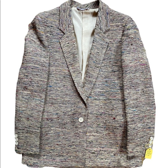 Vintage DEADSTOCK 100% Sacha Silk Jacket - Picture 2 of 11